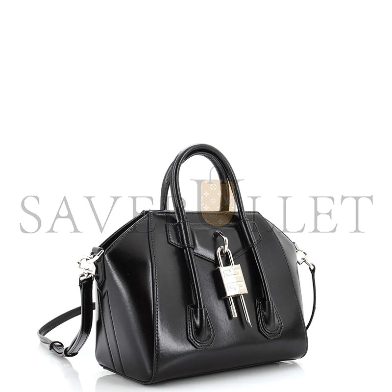 GIVENCHY ANTIGONA LOCK BAG LEATHER MINI (22*19*13cm)